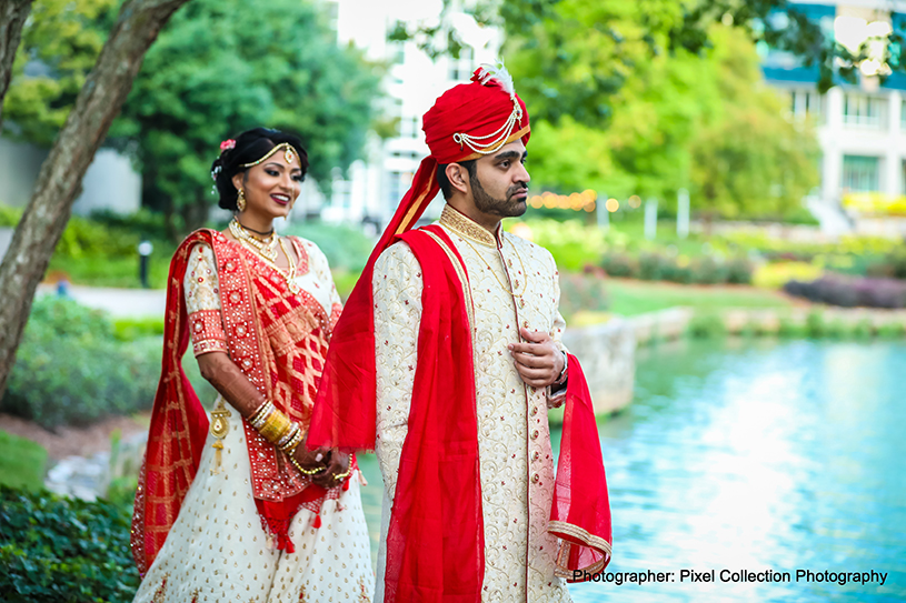 Lovely Indian groom about to meet his bride