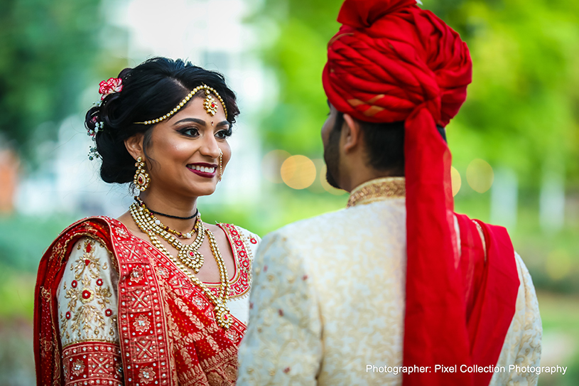 See the Tender Moment Between Indian Couple