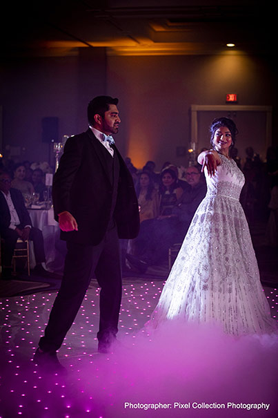 Most romantic indian bride and groom Dance