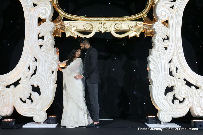 Couple Greeting Their Guests