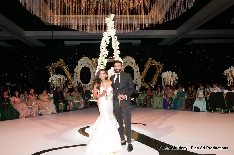 Glamorous indian bride dancing photography