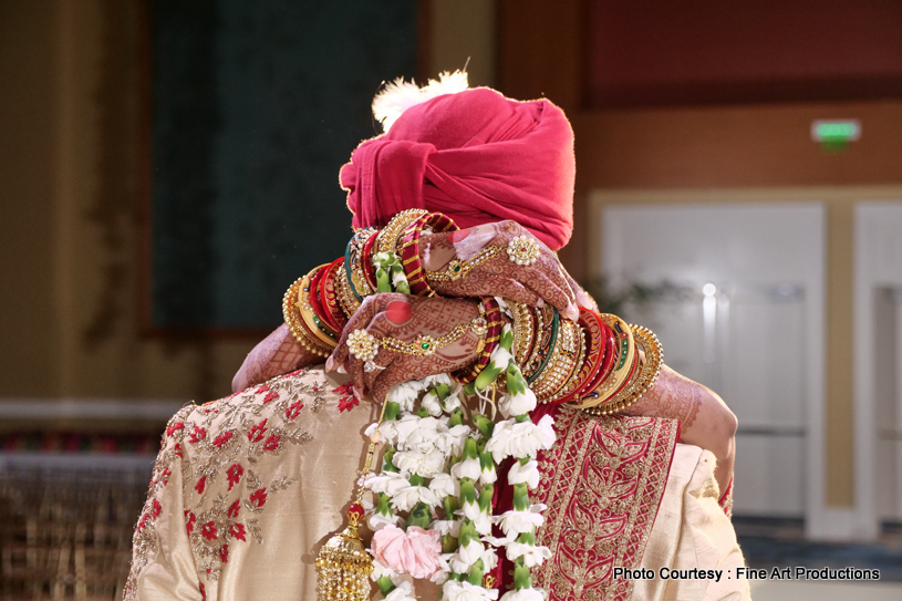 Indian Couple after wedding ceremony