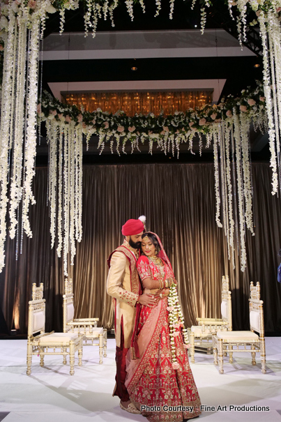 Indian Couple posing for Photo