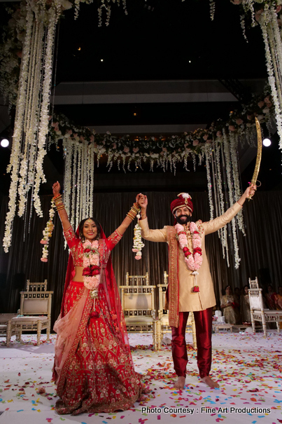 Astonishing indian couple's wedding photography