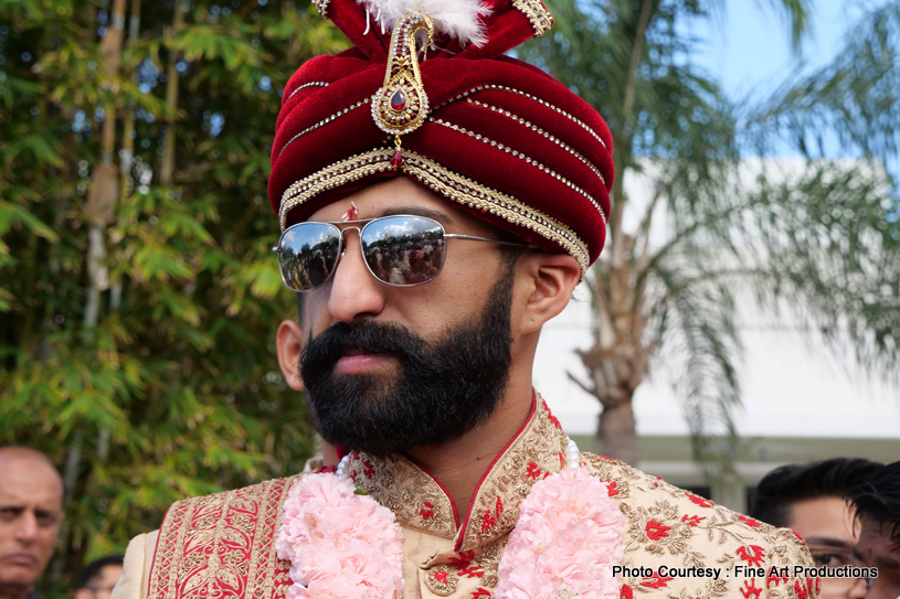 Handsome Look of Indian groom