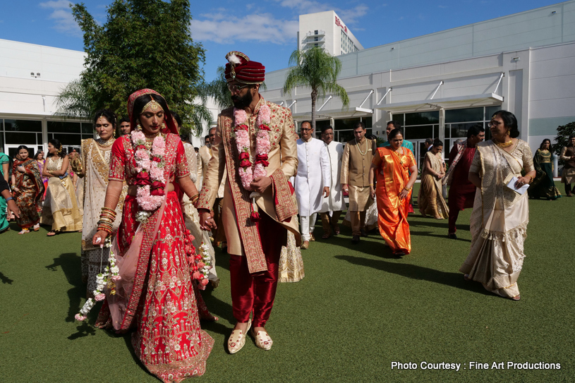 Indian Groom with family