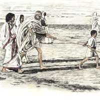 Remembering Gandhi ji: An Exhibition of Charcoal Sketches Remembering Gandhi ji: An Exhibition of Charcoal Sketches