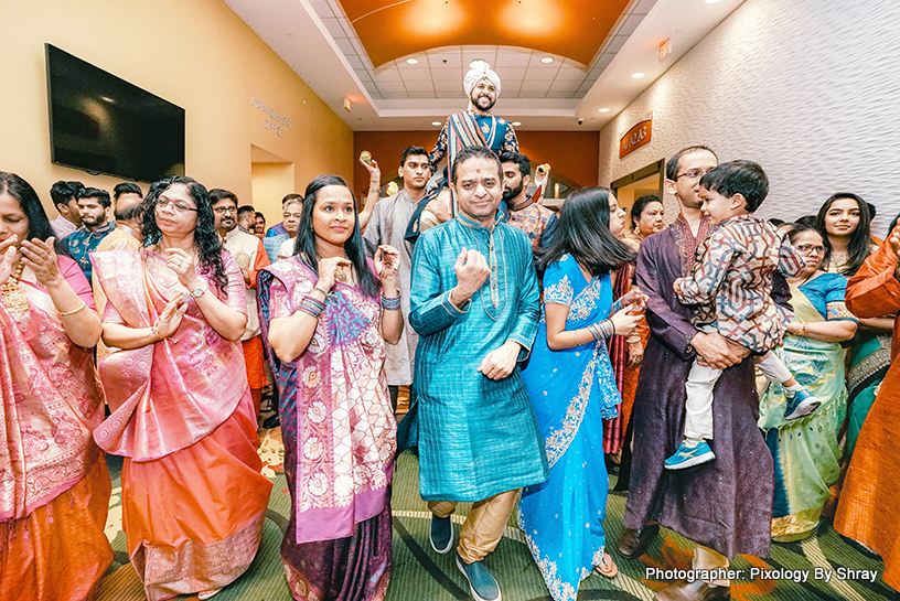 Traditional Indian wedding ritual