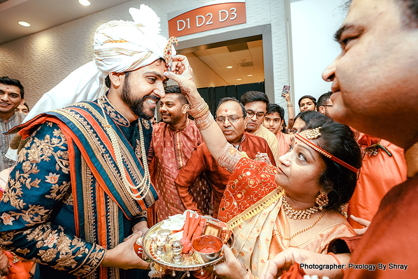 Indian Wedding Ritual, Groom Entering the Wedding venue