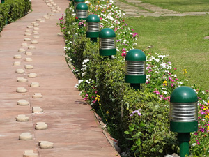 Path along Which Mahatma Gandhi Walked to His Assassination 