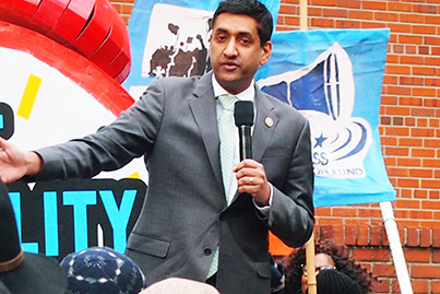 Indian American leaders Ro Khanna