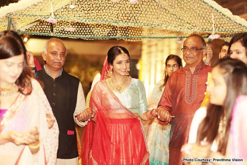 Bride Entering The Chauri