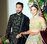 Gauahar Khan and Zaid Darbar