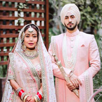 Neha Kakkar and Rohanpreet Singh