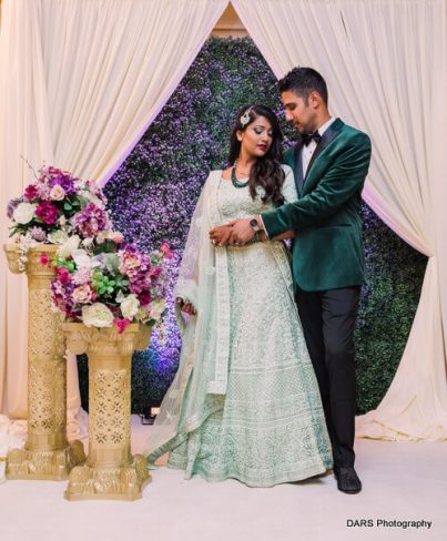 Charming Indian Couple Posing