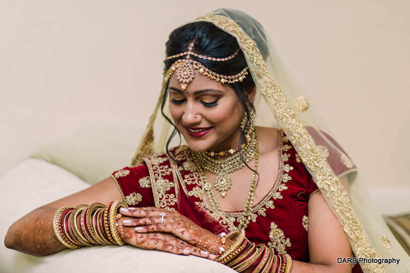 Detailed Look of Indian bride