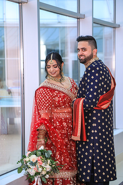 Amazing capture of newly weds couple