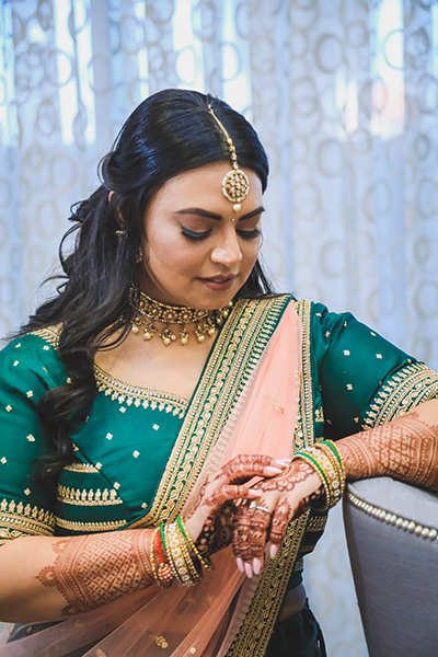 Detailed look of Indian Bride