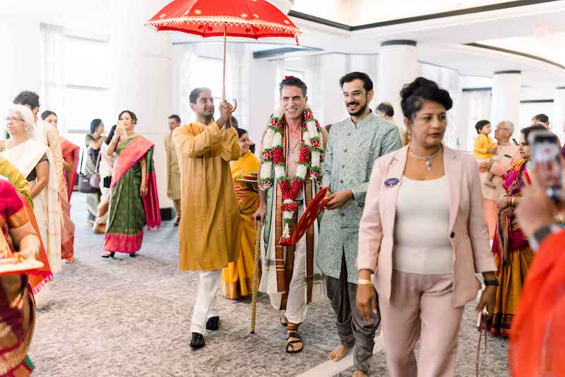 Groom Entering the Venue