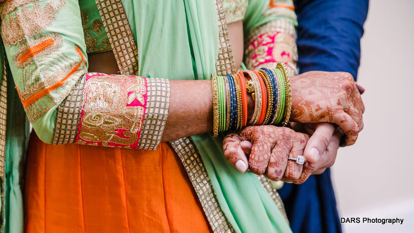 Indian Couple Holding hands Forever