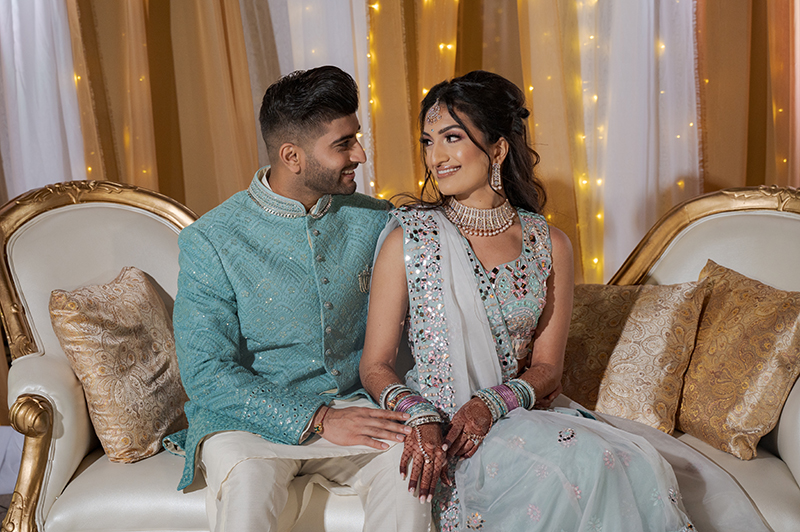 Indian Wedding Reception Photo Shoot