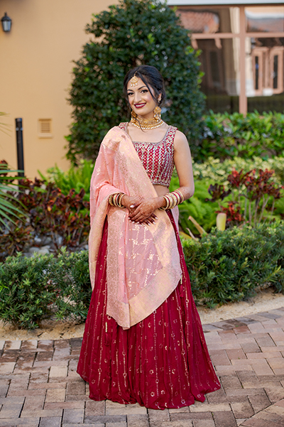 Outfit of Indian Bride