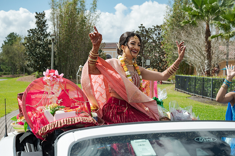 Indian Bride Enterance