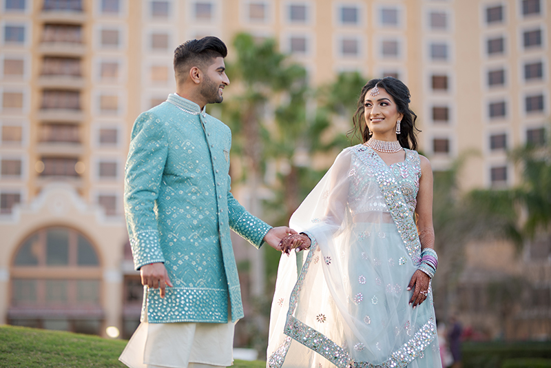 First Look Photo of Indian Couple