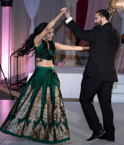 First Dance of Indian Couple