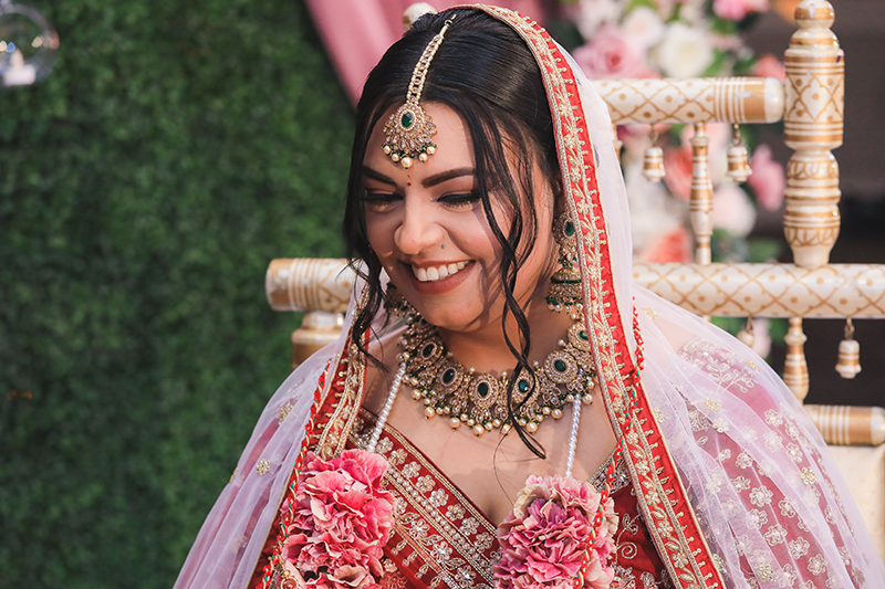 Amazing portrait capture of Indian bride