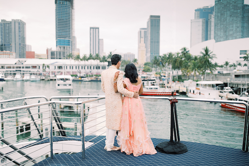 Lovely view for Indian Couple