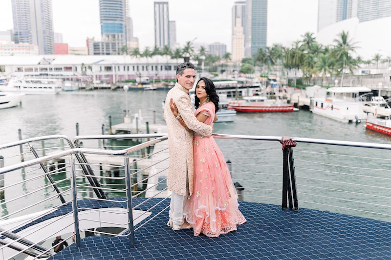 Indian Couple Posing outdoors