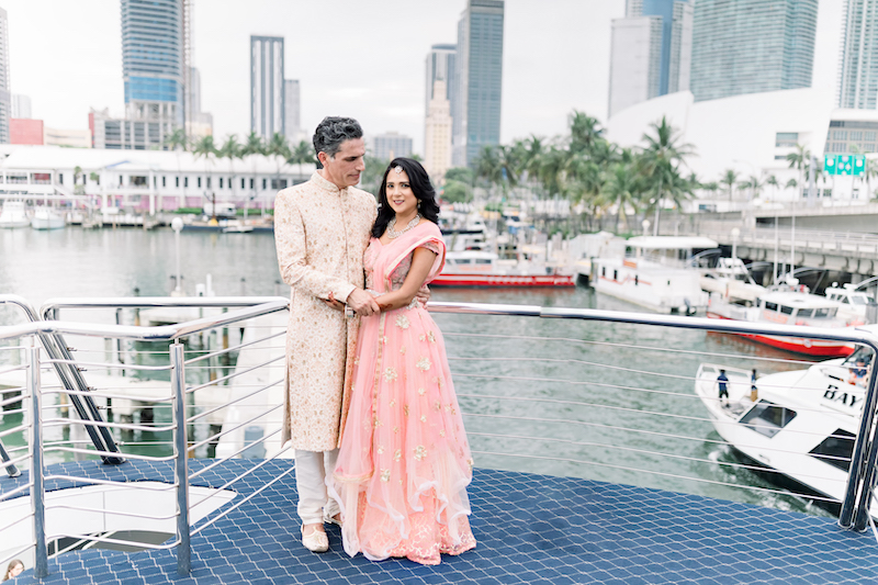Amazing capture of Indian couple on Yacht