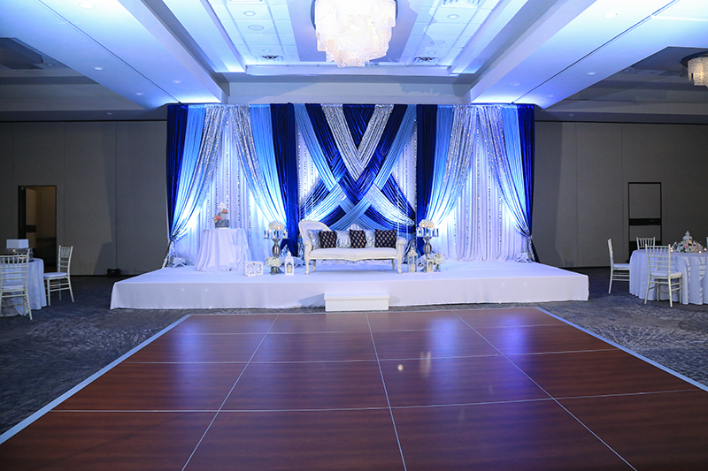 Indian reception decor