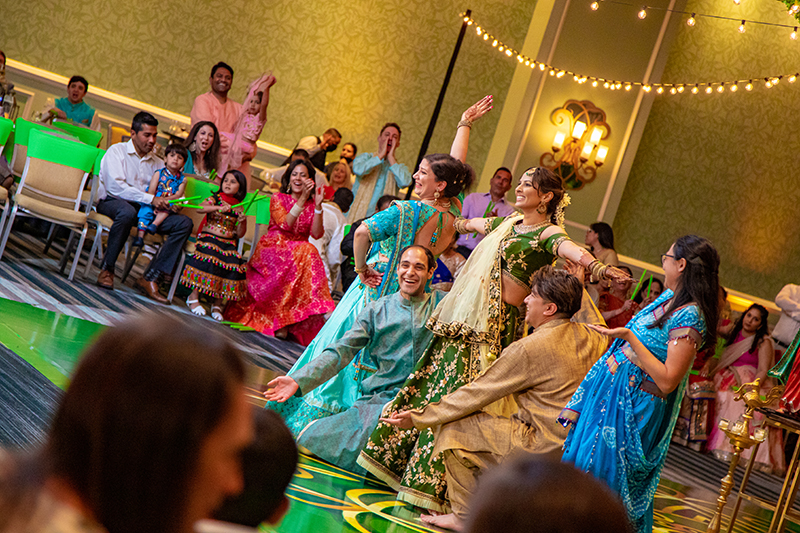 Sangeet performance by Indian Bride