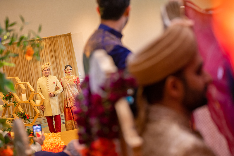 Bride Entering the Wedding Chauri