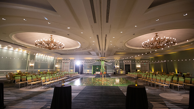 Amazing banquet halls at Omni Orlando Resort at Championsgate