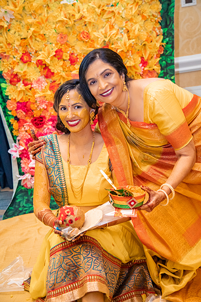 Indian Bride Haldi Ceremony