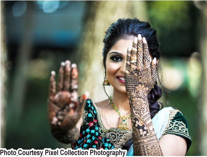 Gorgeous Mehndi capture by Pixel Collection Photography