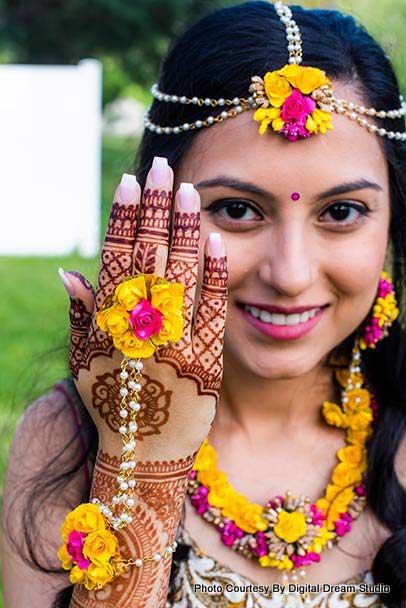 Indian Bride Mahendi by Tejal Henna