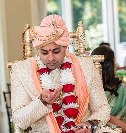 Indian Groom Waiting for Indian Bride