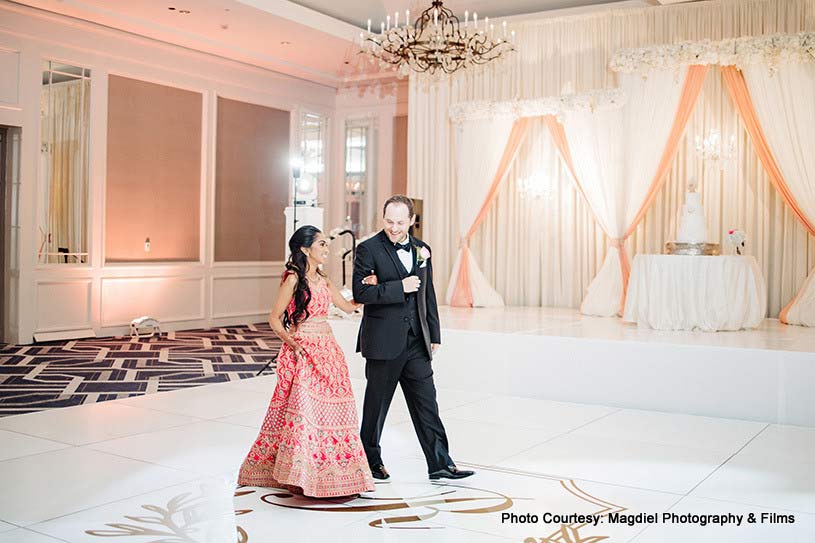 Couple all set for their dance