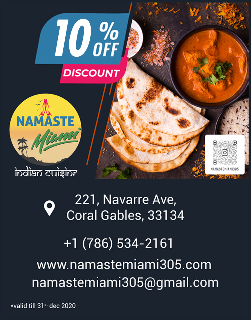 Namaste Miami Indian Cuisine