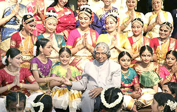 The honorable Dr. APJ Abdul Kalam served as the 11th President of India.