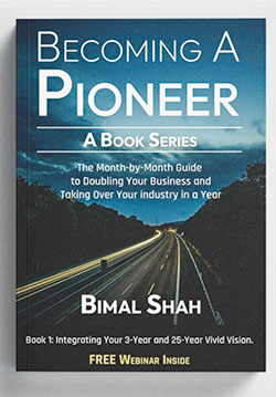 The “Becoming A Pioneer” Book Series that doubles your business in a year!