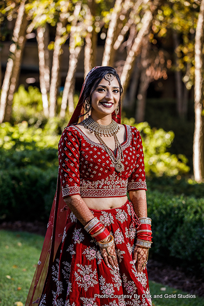 Happy Indian Bride 