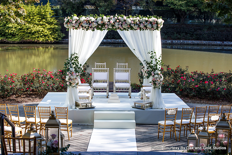 Indian Wedding Ceremony Mandap Decor