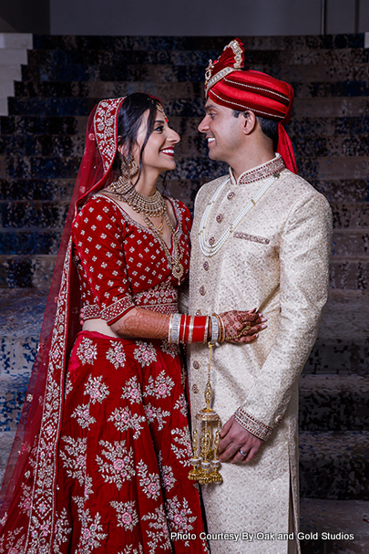 Indian bride wore kaleeras