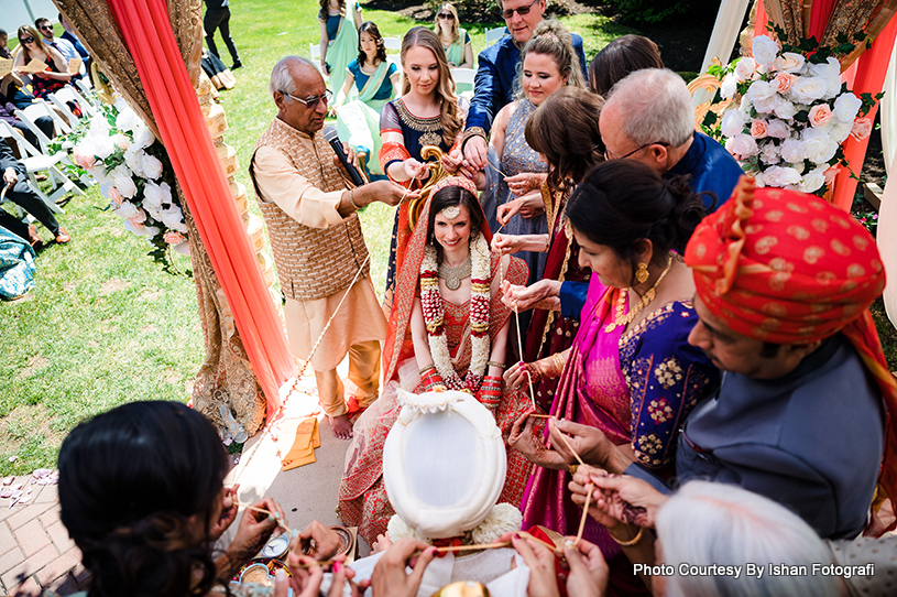 Gathbandhan Indian Wedding Ritual