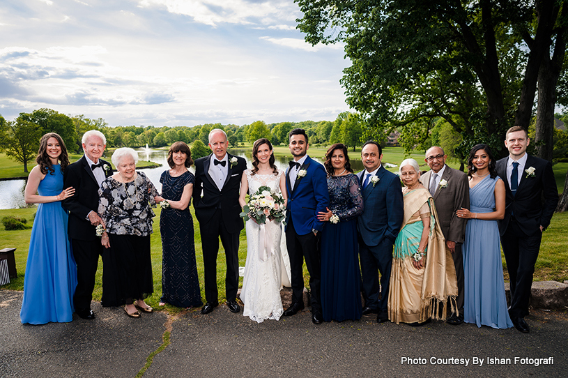 Big family More Blessing for wedding couple